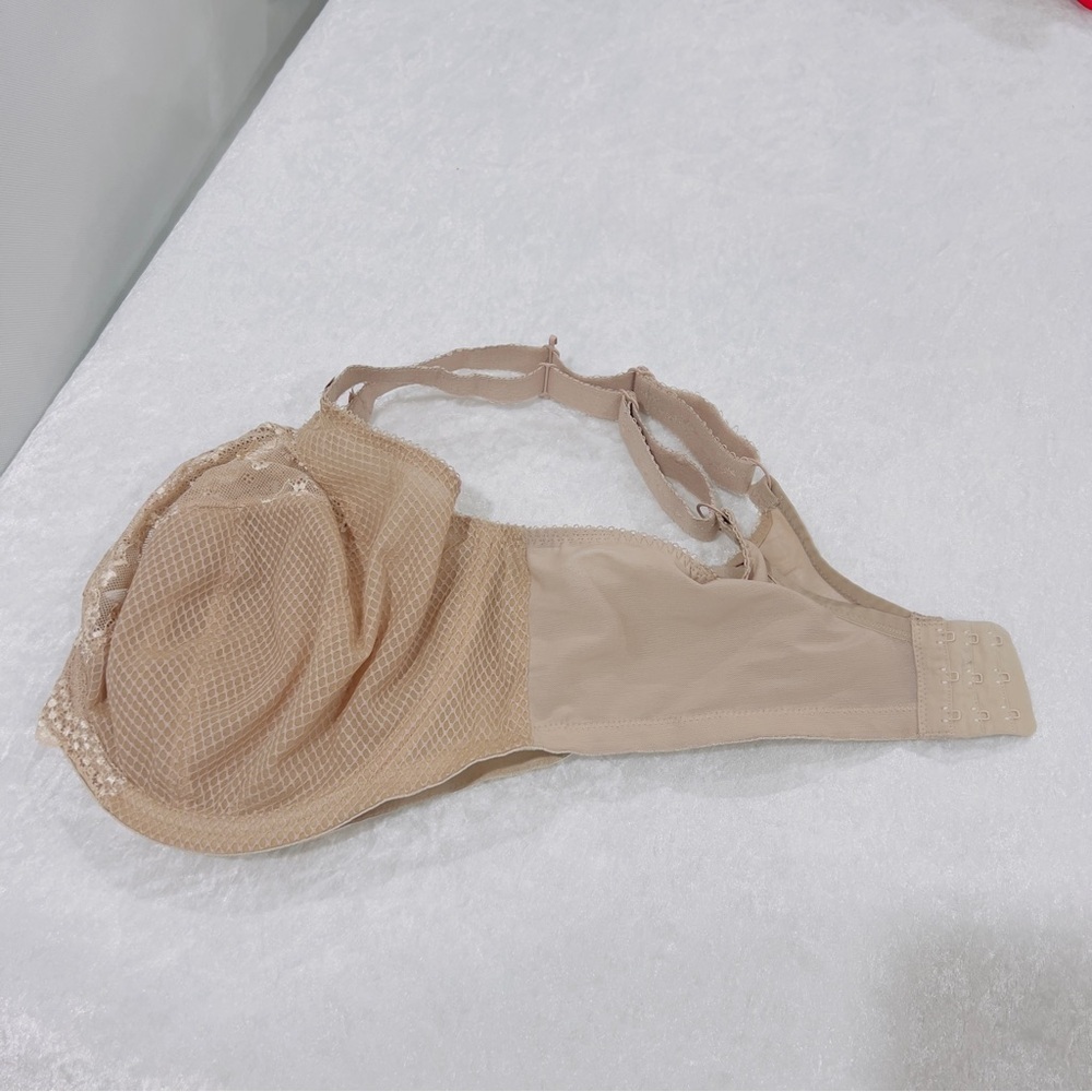 Elomi Bra Size 42 I Charley Stretch Plunge Lace Mesh Underwire Unlined Lace - Picture 13 of 14